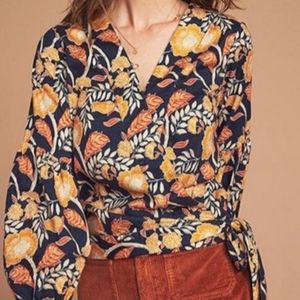 Faherty seraphina floral blouse